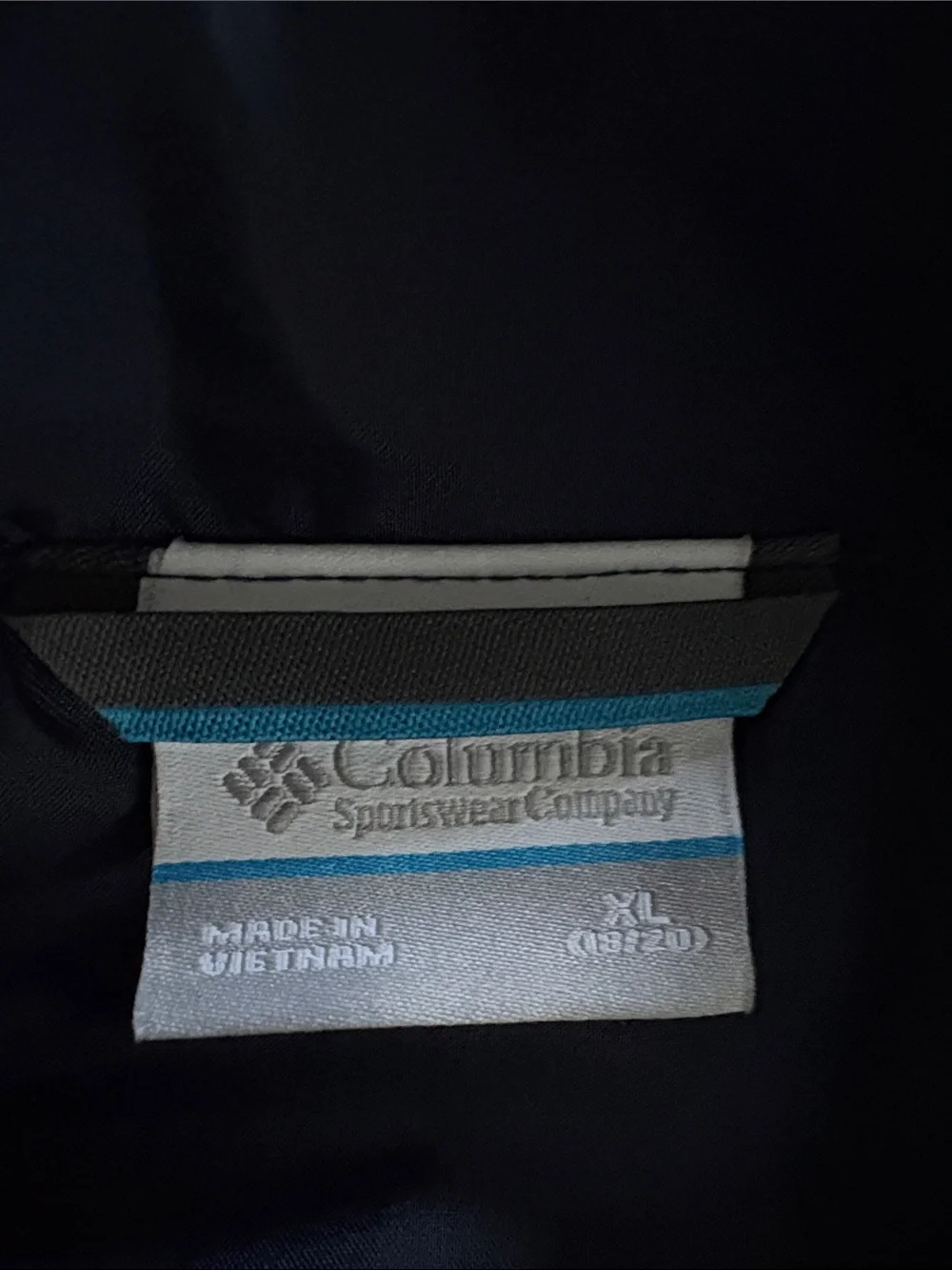 Columbia Navy & Blue Puffer Vest